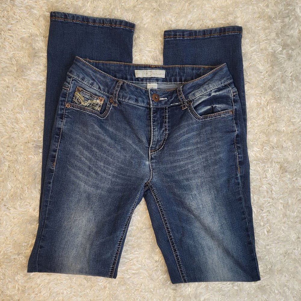 Est 1946 Denim Women's Jeans, Contemporary Jeans, Blue, Size 4